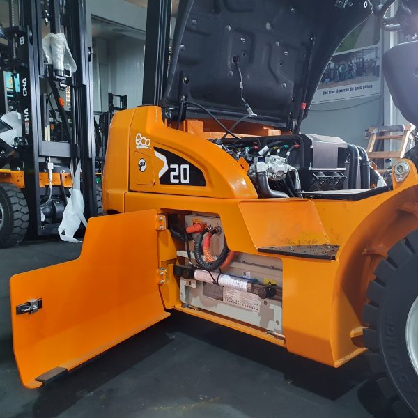 xe nâng 2 tấn điện sử dụng pin Lithium dòng XE